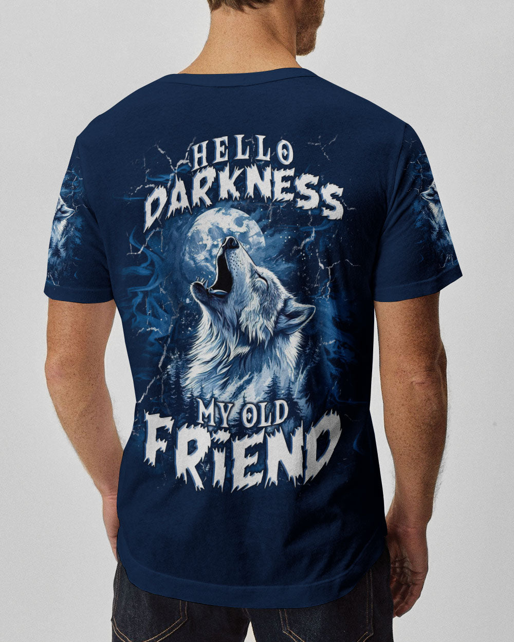 HELLO DARKNESS MY OLD FRIEND WOLF ALL OVER PRINT - TLNT1011252