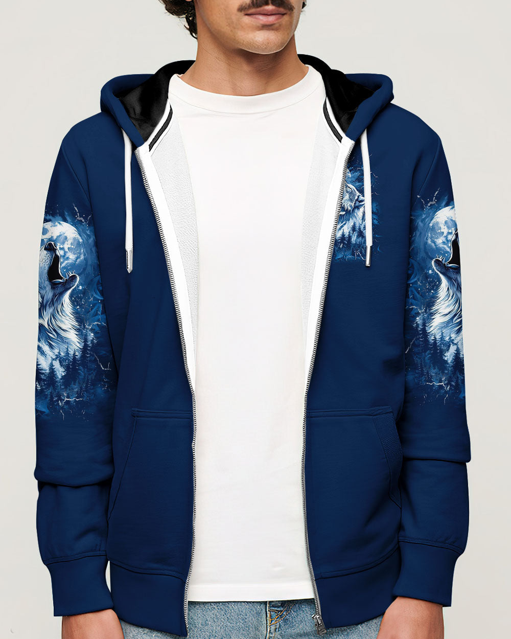 HELLO DARKNESS MY OLD FRIEND WOLF ALL OVER PRINT - TLNT1011252