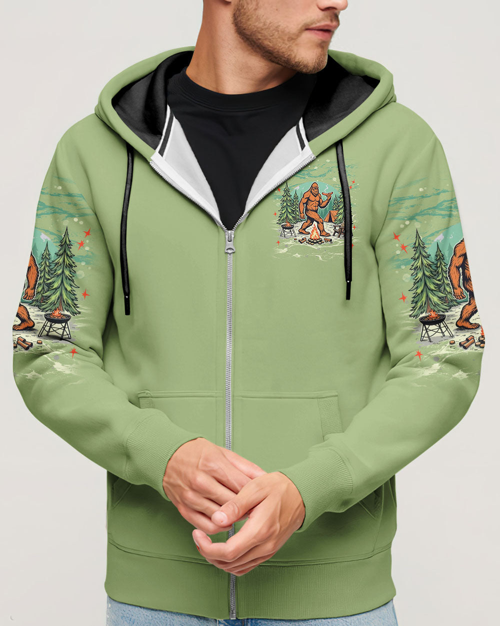 BIGFOOT GRABBED MY WIENER ALL OVER PRINT - TLNT1208252