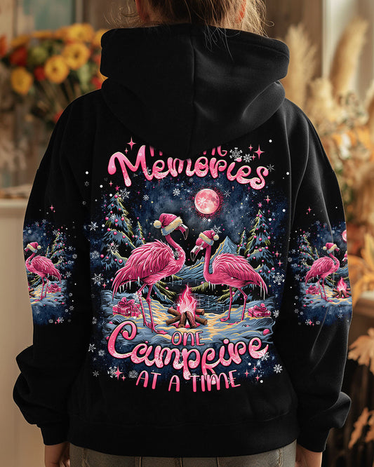 MAKING MEMORIES ONE CAMPFIRE AT A TIME FLAMINGO CHRISTMAS ALL OVER PRINT -  TLNT1210241