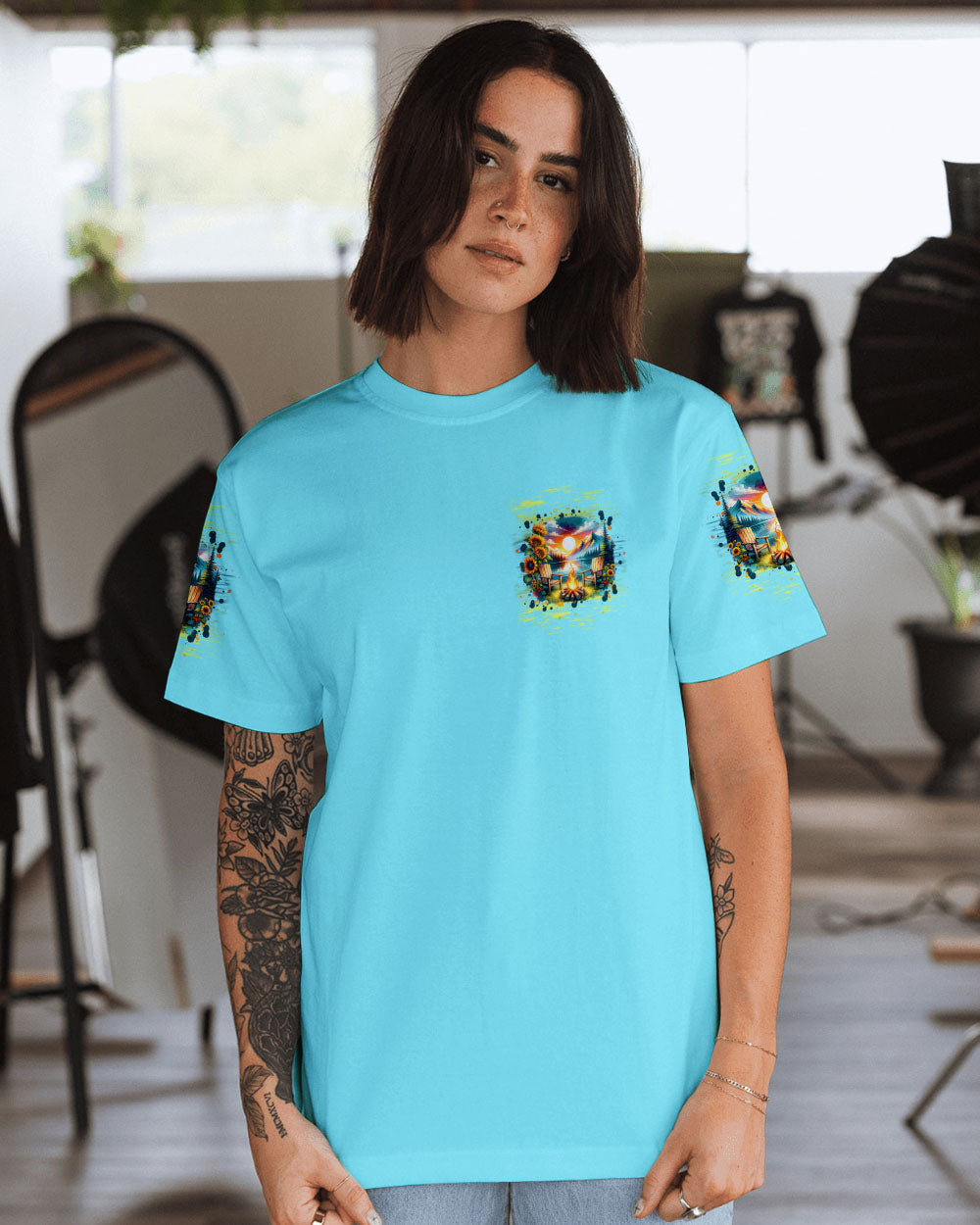 MAKING MEMORIES ONE CAMPFIRE AT A TIME ALL OVER PRINT - TLNT1406241