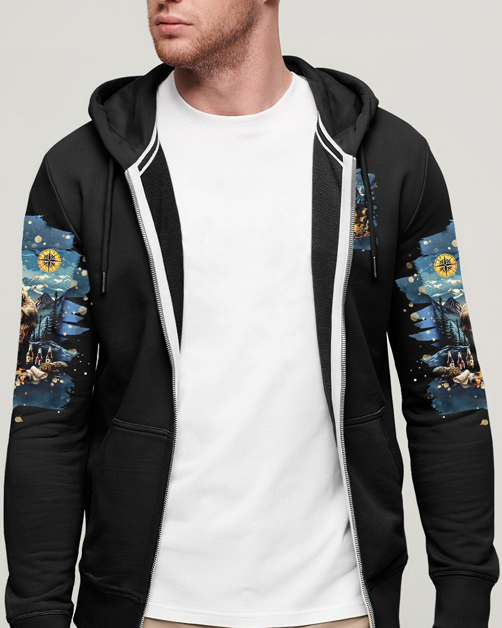 MAKING MEMORIES ONE CAMPFIRE AT A TIME BIGFOOT ALL OVER PRINT - TLNT1505251