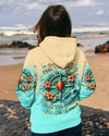 SMELL THE SEA FEEL THE BREEZE TURTLE COMPASS ALL OVER PRINT - TLNT1702251