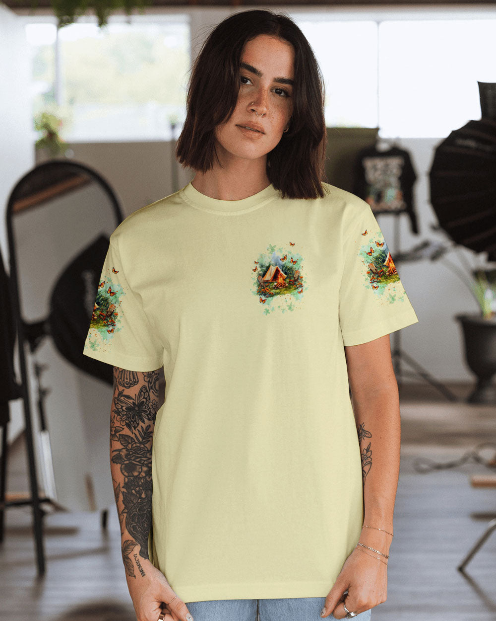 BORN TO EXPLORE DESTINED TO BE WILD ALL OVER PRINT - TLNT1709242