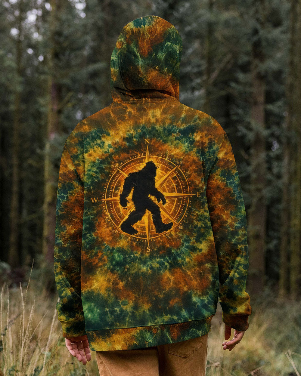 BIGFOOT COMPASS SWIRL ALL OVER PRINT - TLNT1812251