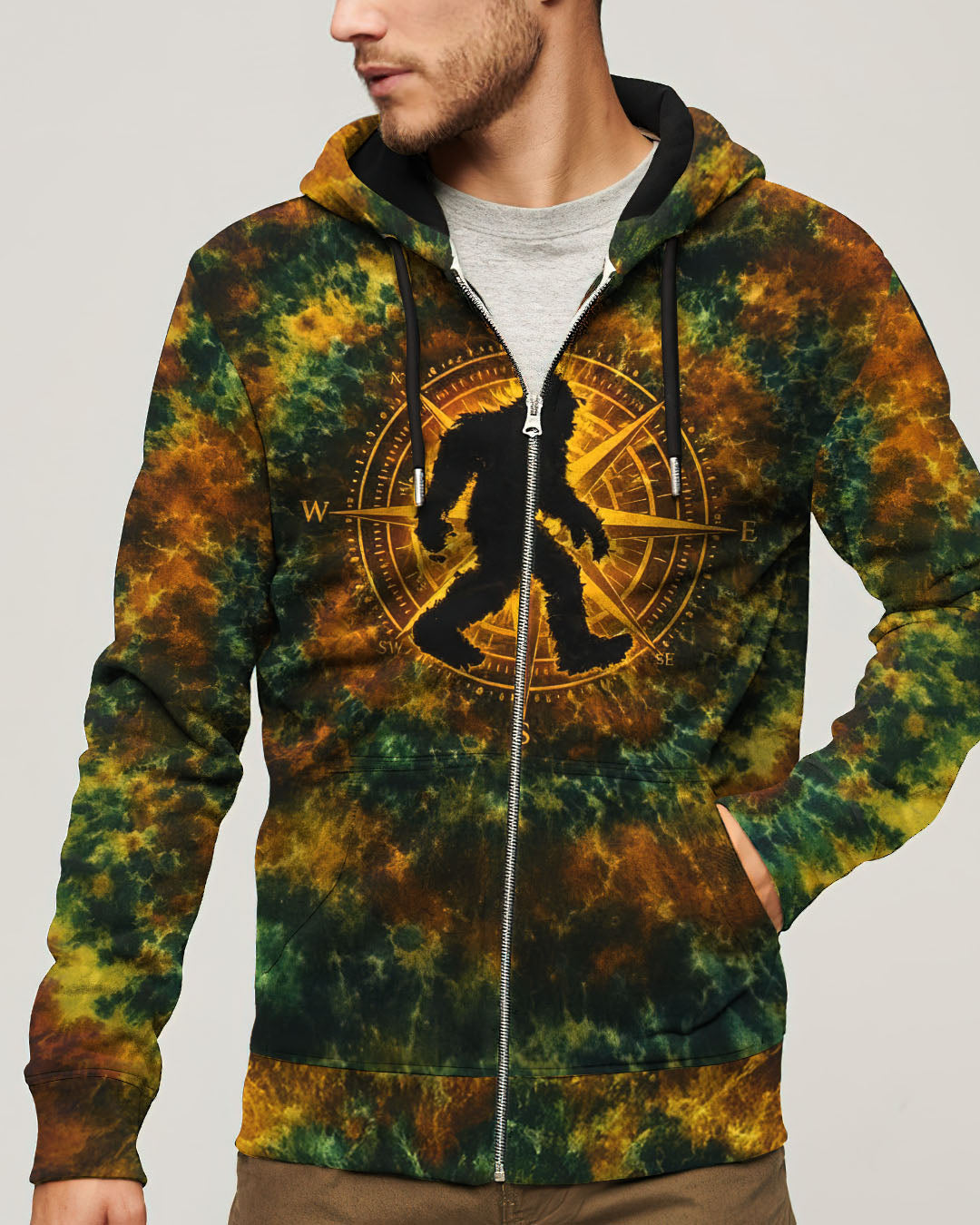 BIGFOOT COMPASS SWIRL ALL OVER PRINT - TLNT1812251
