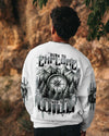 BORN TO EXPLORE DESTINED TO BE WILD COMPASS ALL OVER PRINT - TLNT1909242