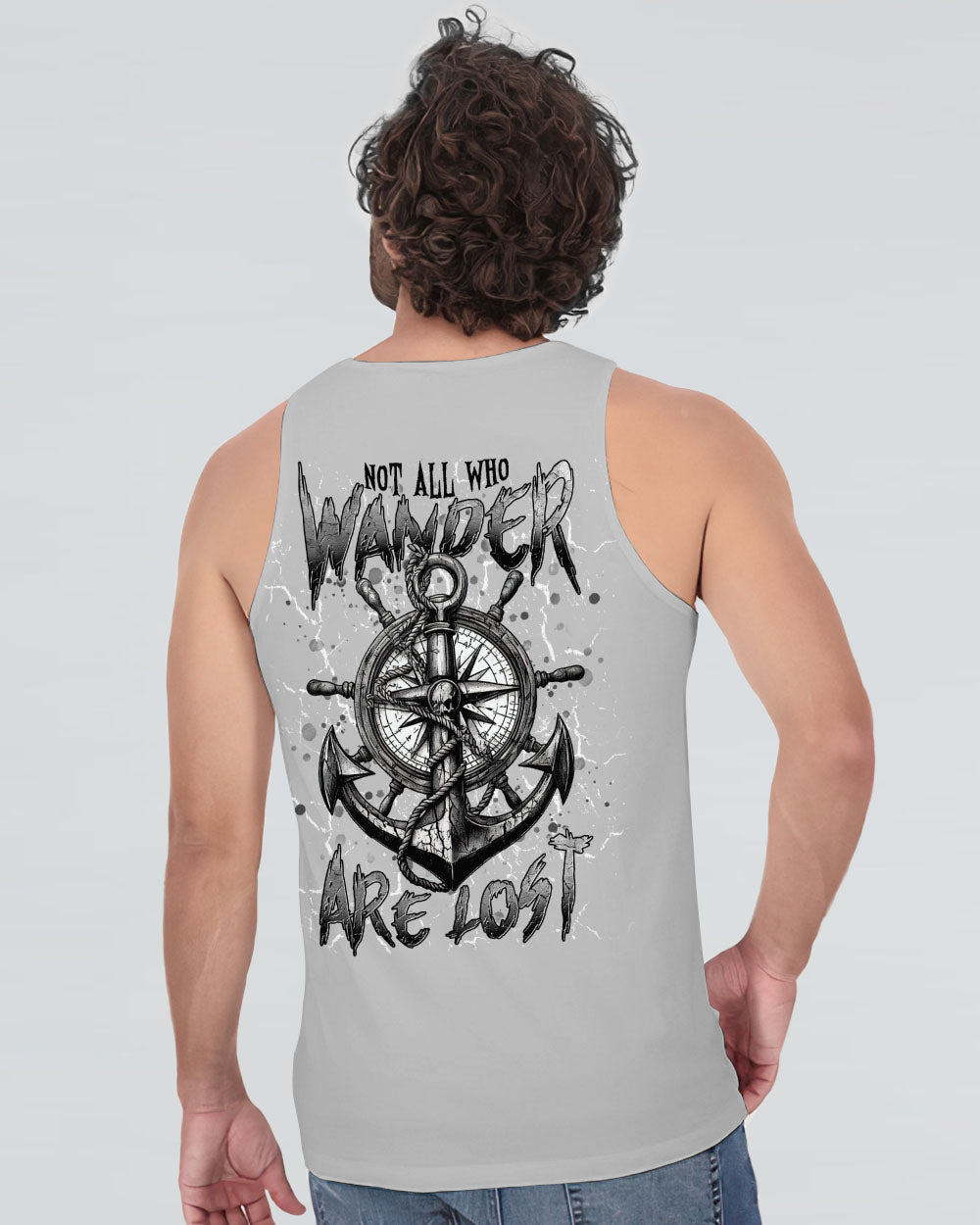 NOT ALL WHO WANDER ARE LOST COMPASS ALL OVER PRINT - TLNT2103252