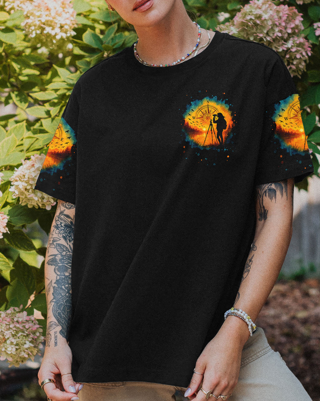 I'M NOT LOST I'M BIRD WATCHING ALL OVER PRINT - TLNT2305251