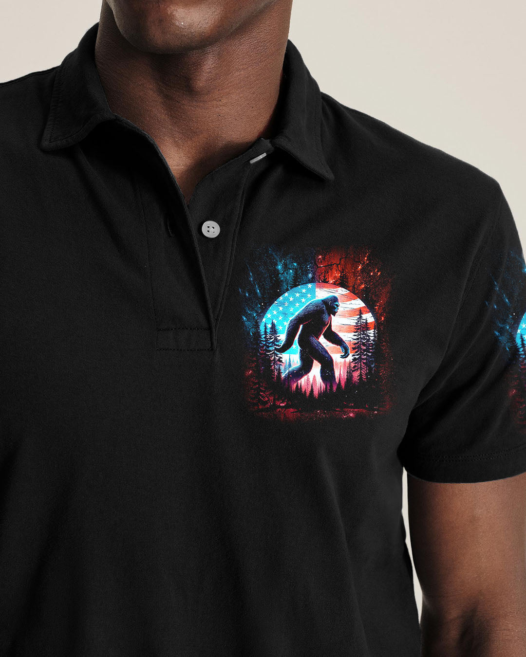 NOT ALL WHO WANDER ARE LOST BIGFOOT ALL OVER PRINT - TLNT2409251