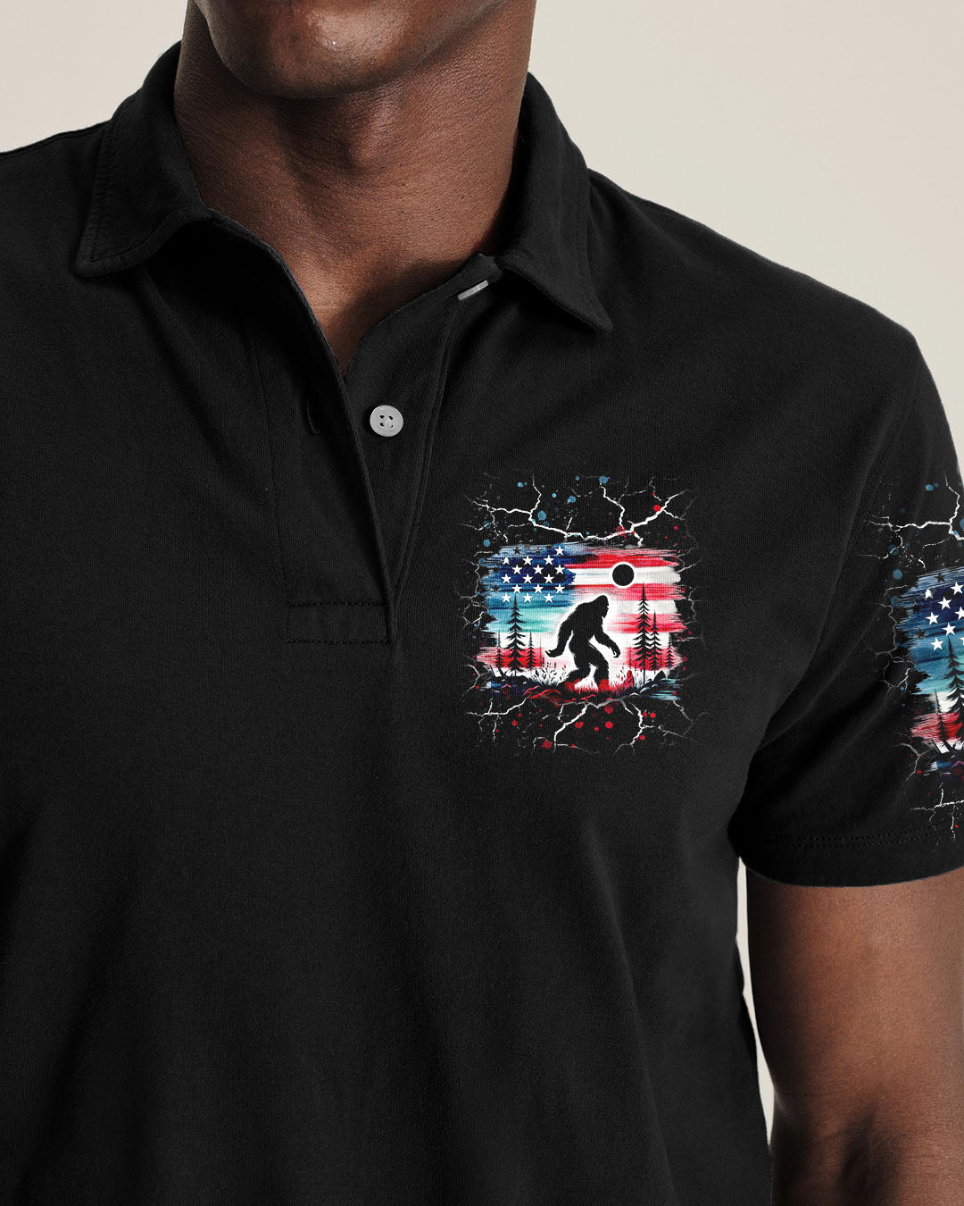 HELLO DARKNESS MY OLD FRIEND BIGFOOT ALL OVER PRINT - TLNT2710252