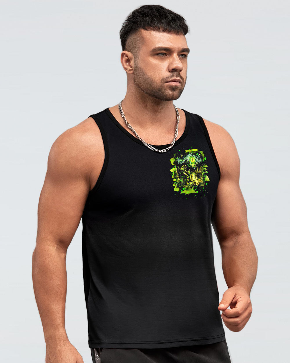 I'M HIDING FROM STUPID PEOPLE BIGFOOT ALL OVER PRINT - TLNT2802251