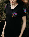 NOT ALL WHO WANDER ARE LOST BIGFOOT COLORFUL ALL OVER PRINT - TLNT2810241