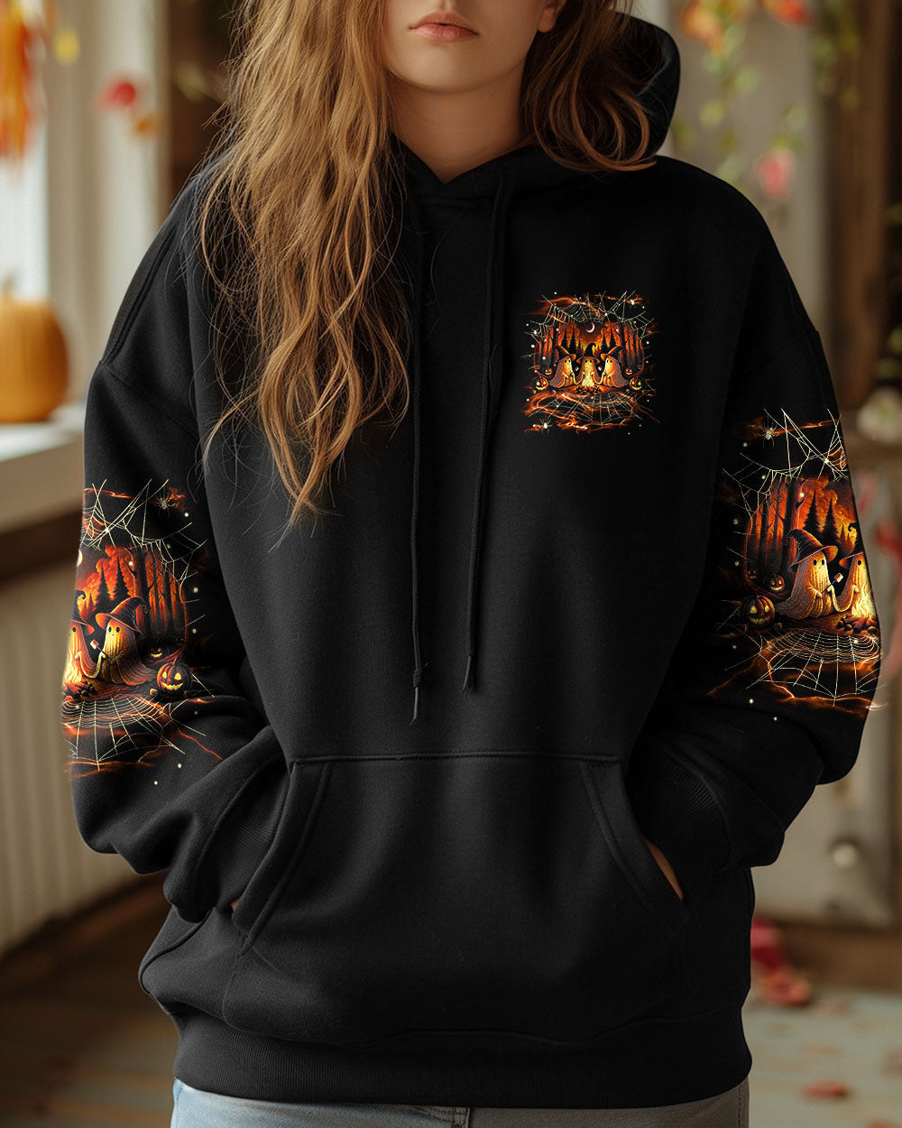 MAKING MEMORIES ONE CAMPFIRE AT A TIME BOOS HALLOWEEN ALL OVER PRINT - TLNT3008243