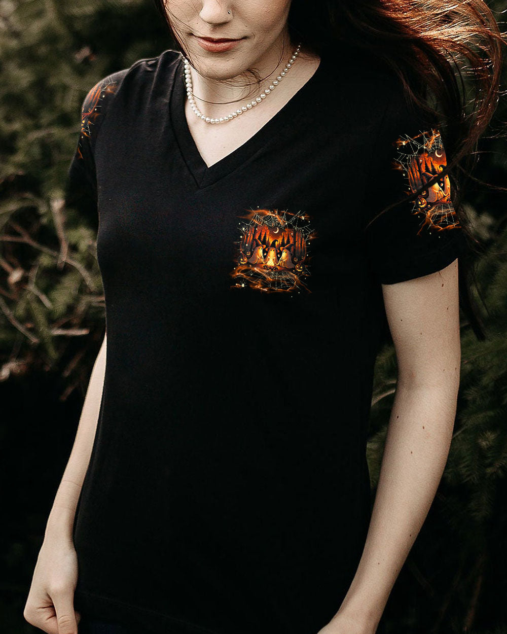 MAKING MEMORIES ONE CAMPFIRE AT A TIME BOOS HALLOWEEN ALL OVER PRINT - TLNT3008243