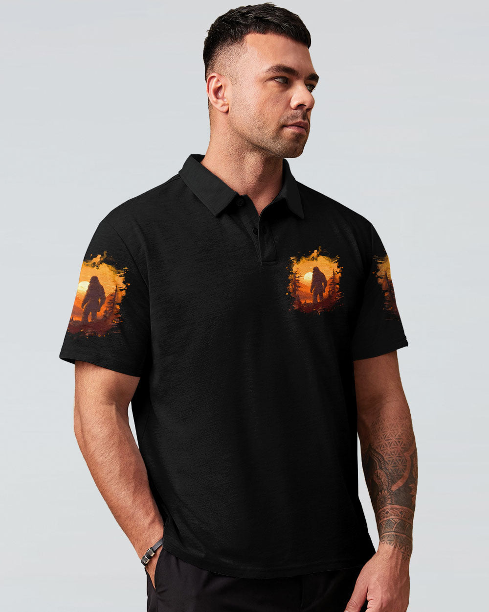NOT ALL WHO WANDER ARE LOST BIGFOOT ALL OVER PRINT - TLNT3011241