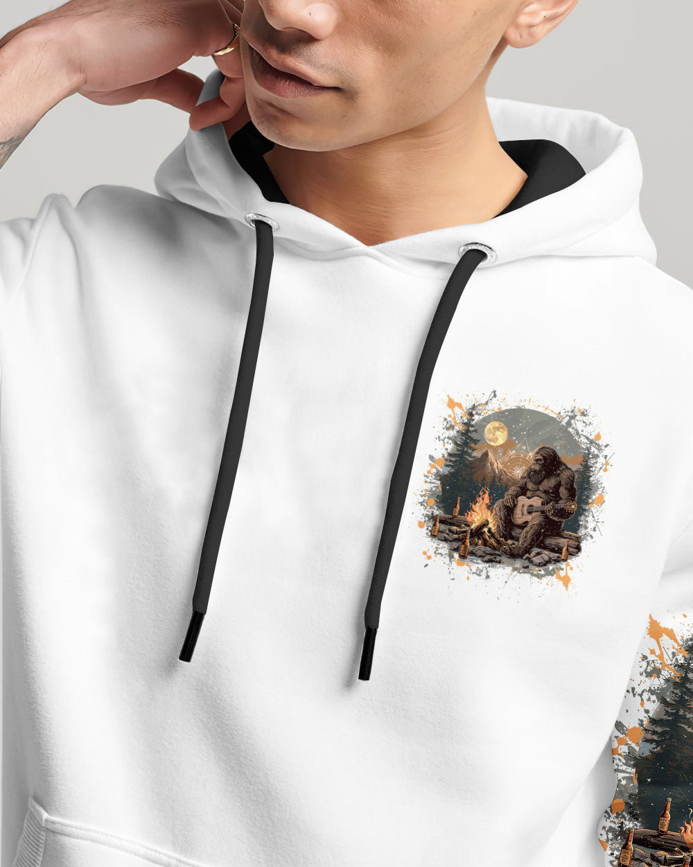 WHAT HAPPENS AT THE CAMPGROUND BIGFOOT ALL OVER PRINT  - TLNZ0312244