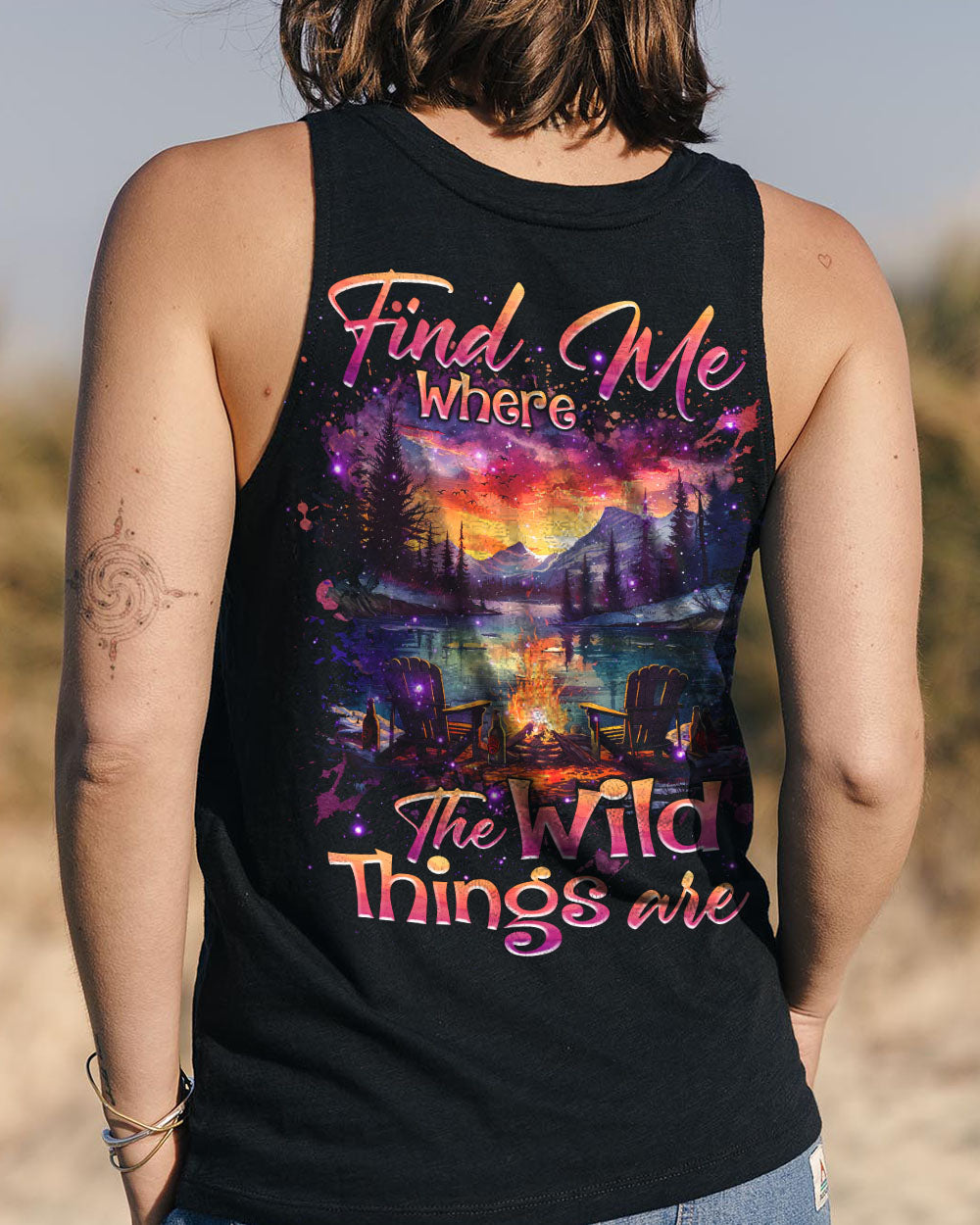  FIND ME WHERE THE WILD THINGS ARE ALL OVER PRINT - TLNZ0811244