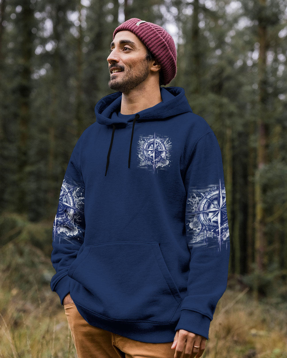 NOT ALL WHO WANDER ARE LOST COMPASS ALL OVER PRINT - TLNZ0904254