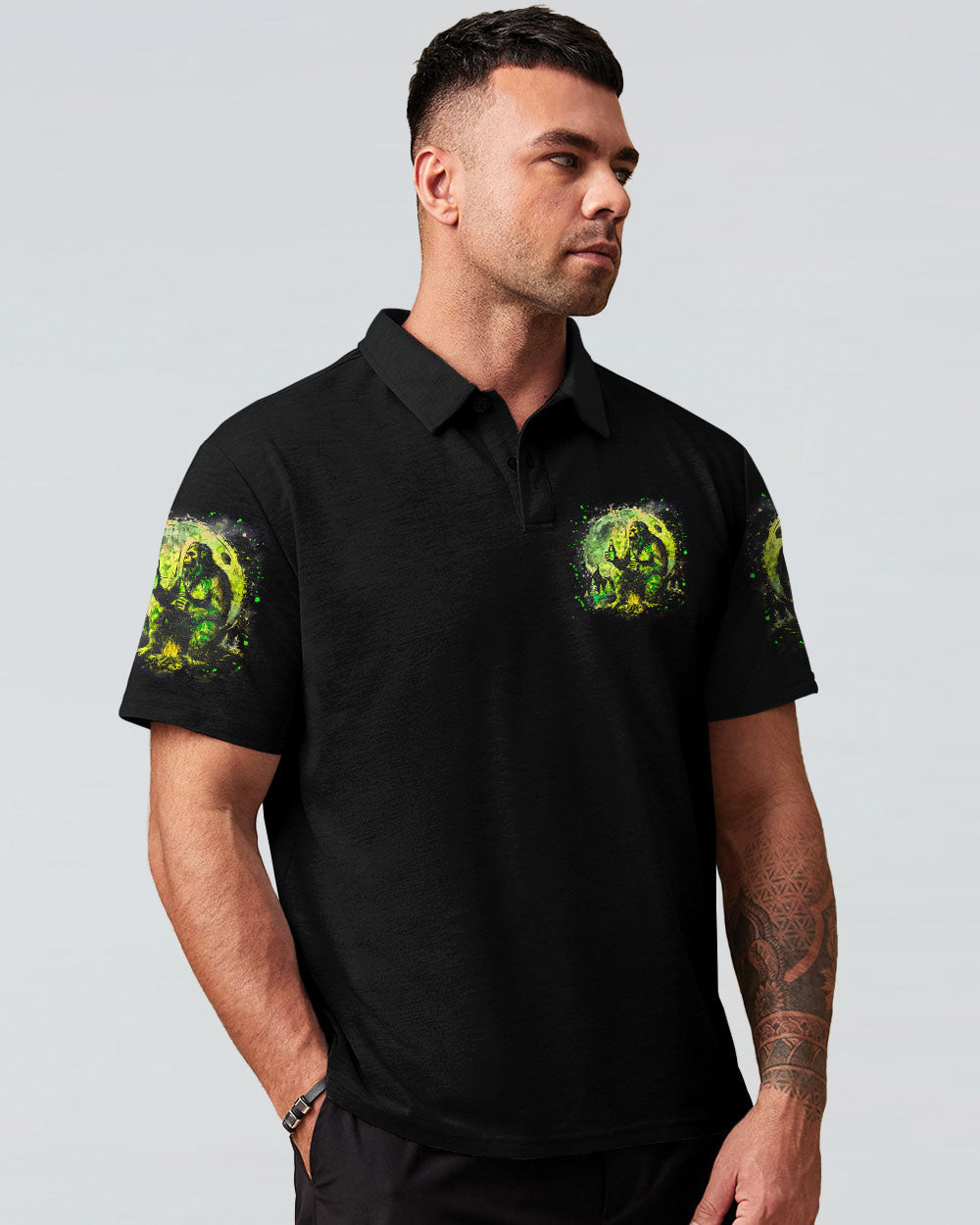 NOT ALL WHO WANDER ARE LOST BIGFOOT COMPASS ALL OVER PRINT -  TLNZ1002253