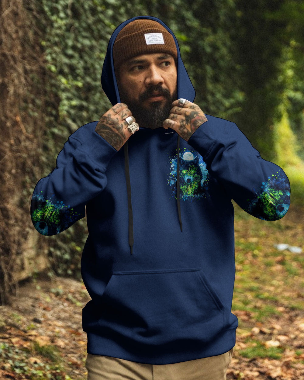 GET LOST IN NATURE WOLF ALL OVER PRINT - TLNZ1004251