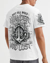 NOT ALL WHO WANDER ARE LOST ANCHOR COMPASS ALL OVER PRINT - TLNZ1402252