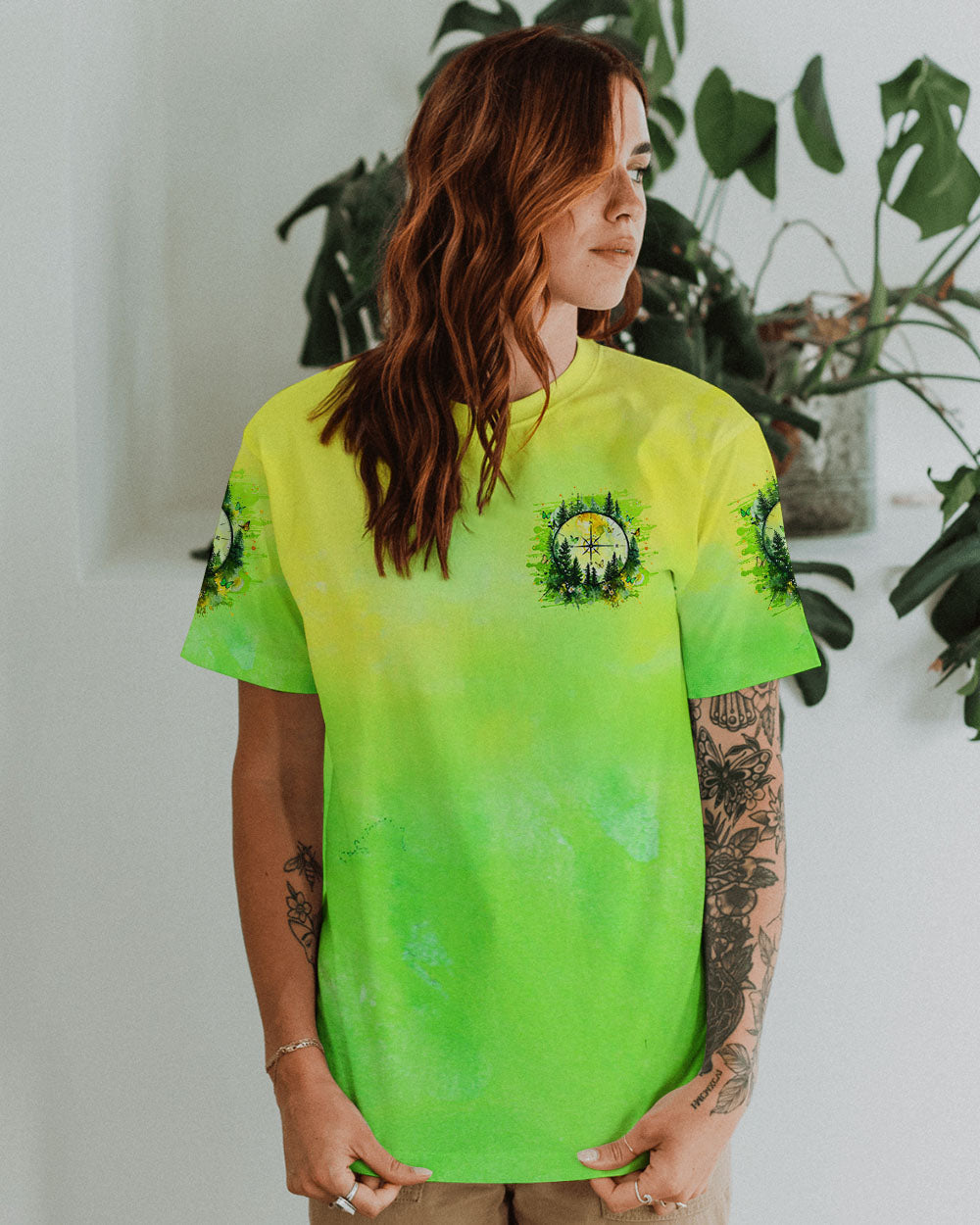 NOT ALL WHO WANDER ARE LOST COMPASS ALL OVER PRINT - TLNZ1408243