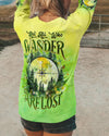 NOT ALL WHO WANDER ARE LOST COMPASS ALL OVER PRINT - TLNZ1408243