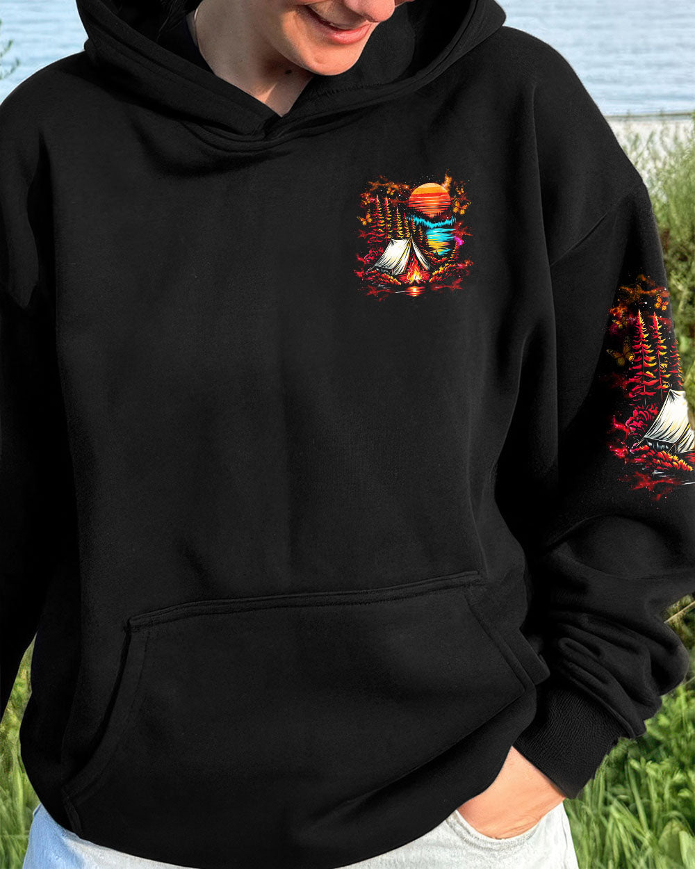 MAKING MEMORIES ONE CAMPFIRE AT A TIME ALL OVER PRINT - TLNZ1508253