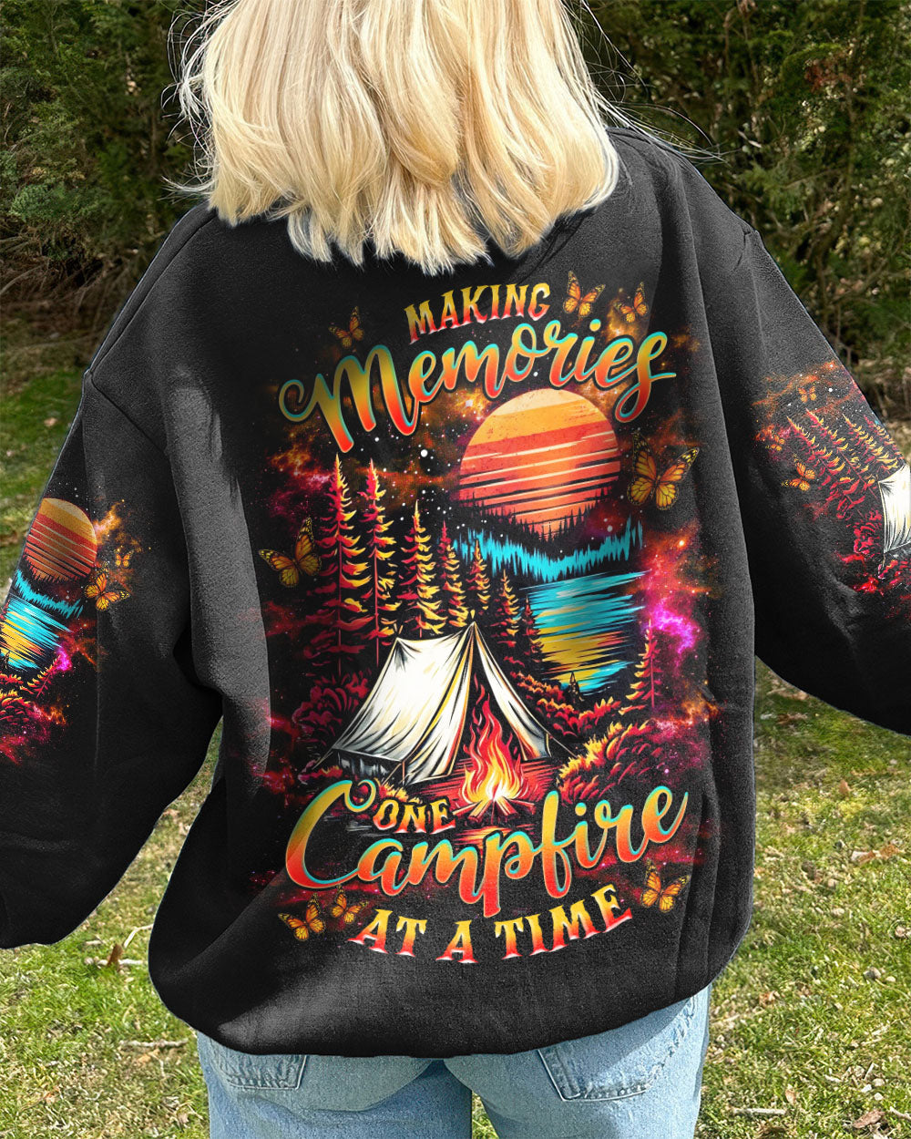 MAKING MEMORIES ONE CAMPFIRE AT A TIME ALL OVER PRINT - TLNZ1508253