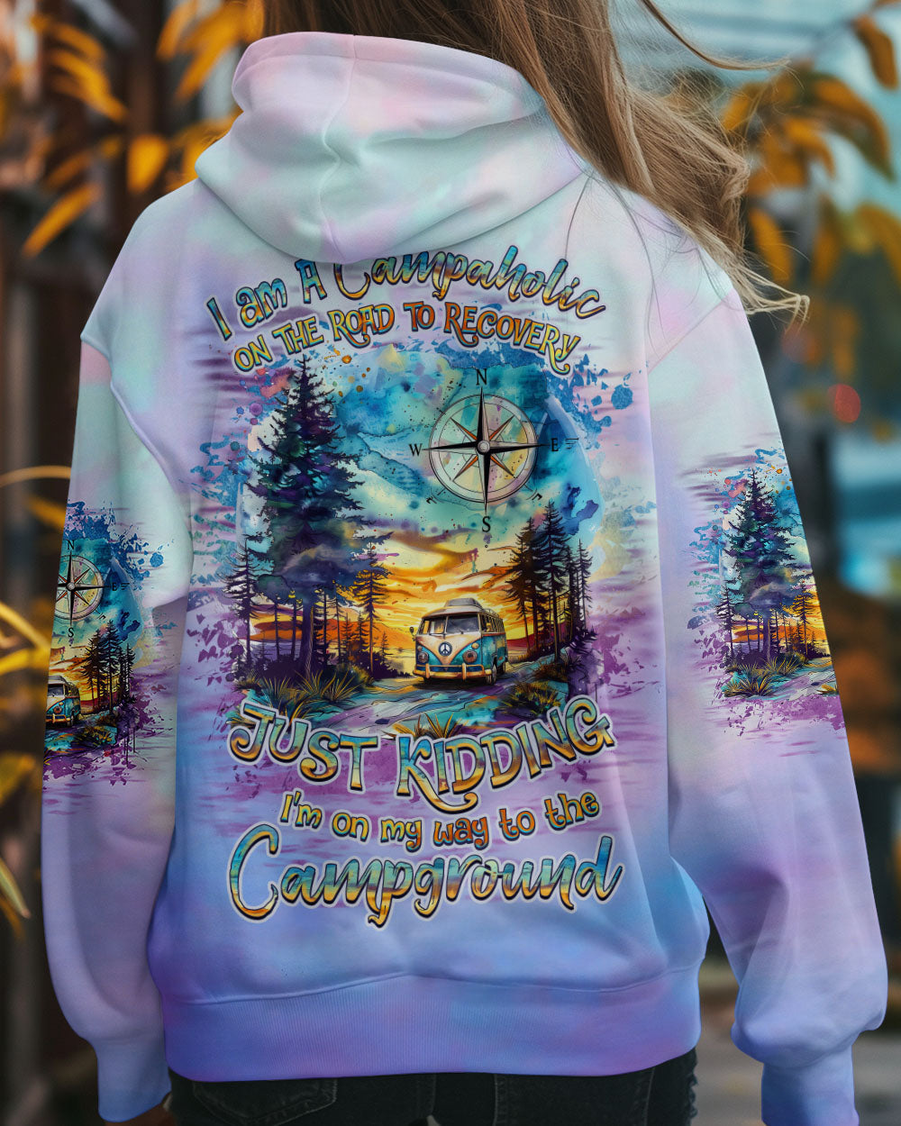I AM A CAMPAHOLIC ALL OVER PRINT - TLNZ1510241