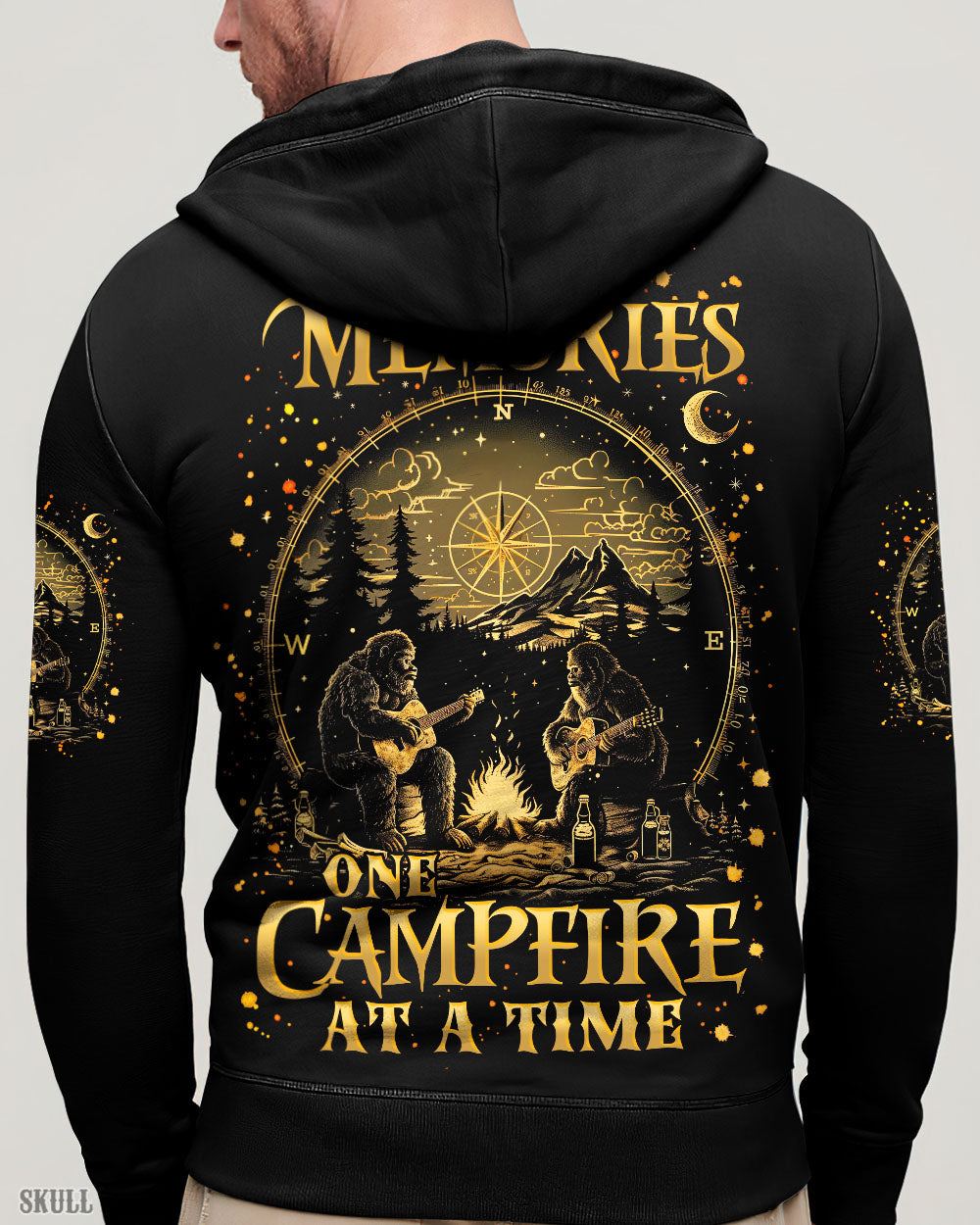 MAKING MEMORIES ONE CAMPFIRE AT A TIME BIGFOOT ALL OVER PRINT - TLNZ2011241