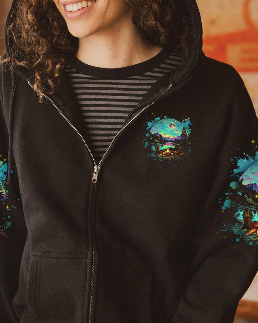 MAKING MEMORIES ONE CAMPFIRE AT A TIME ALL OVER PRINT -  TLNZ2102251