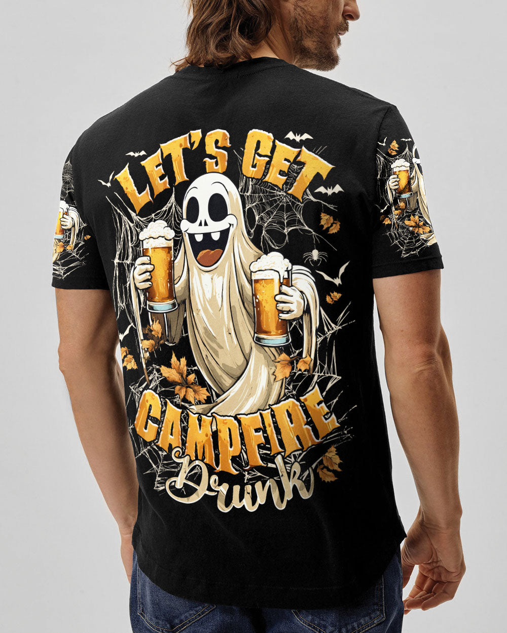 LET'S GET CAMPFIRE DRUNK BOO HALLOWEEN ALL OVER PRINT - TLNZ2108252