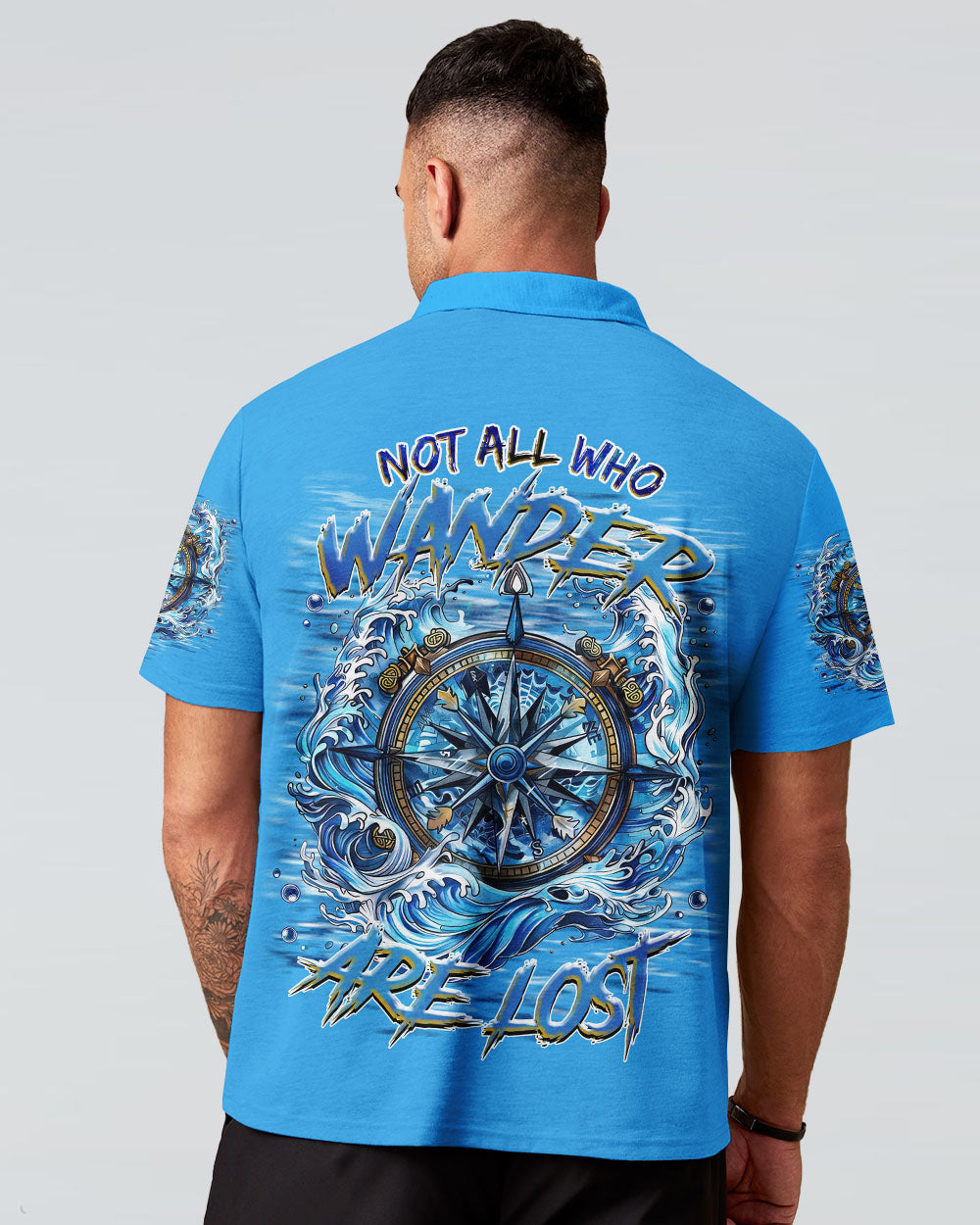 NOT ALL WHO WANDER ARE LOST COMPASS ALL OVER PRINT - TLNZ2203252