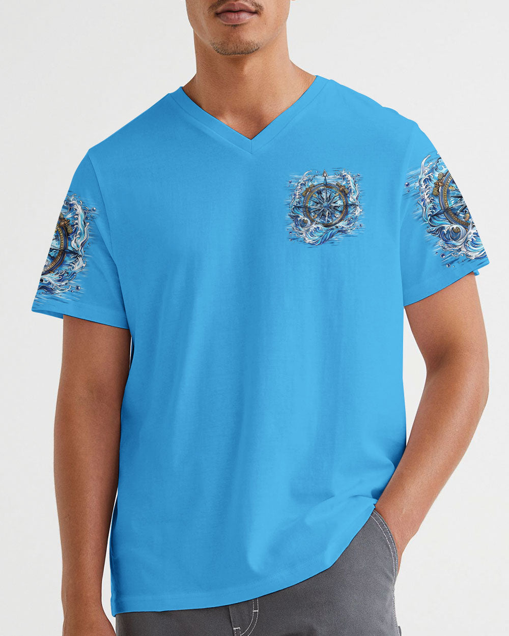 NOT ALL WHO WANDER ARE LOST COMPASS ALL OVER PRINT - TLNZ2203252