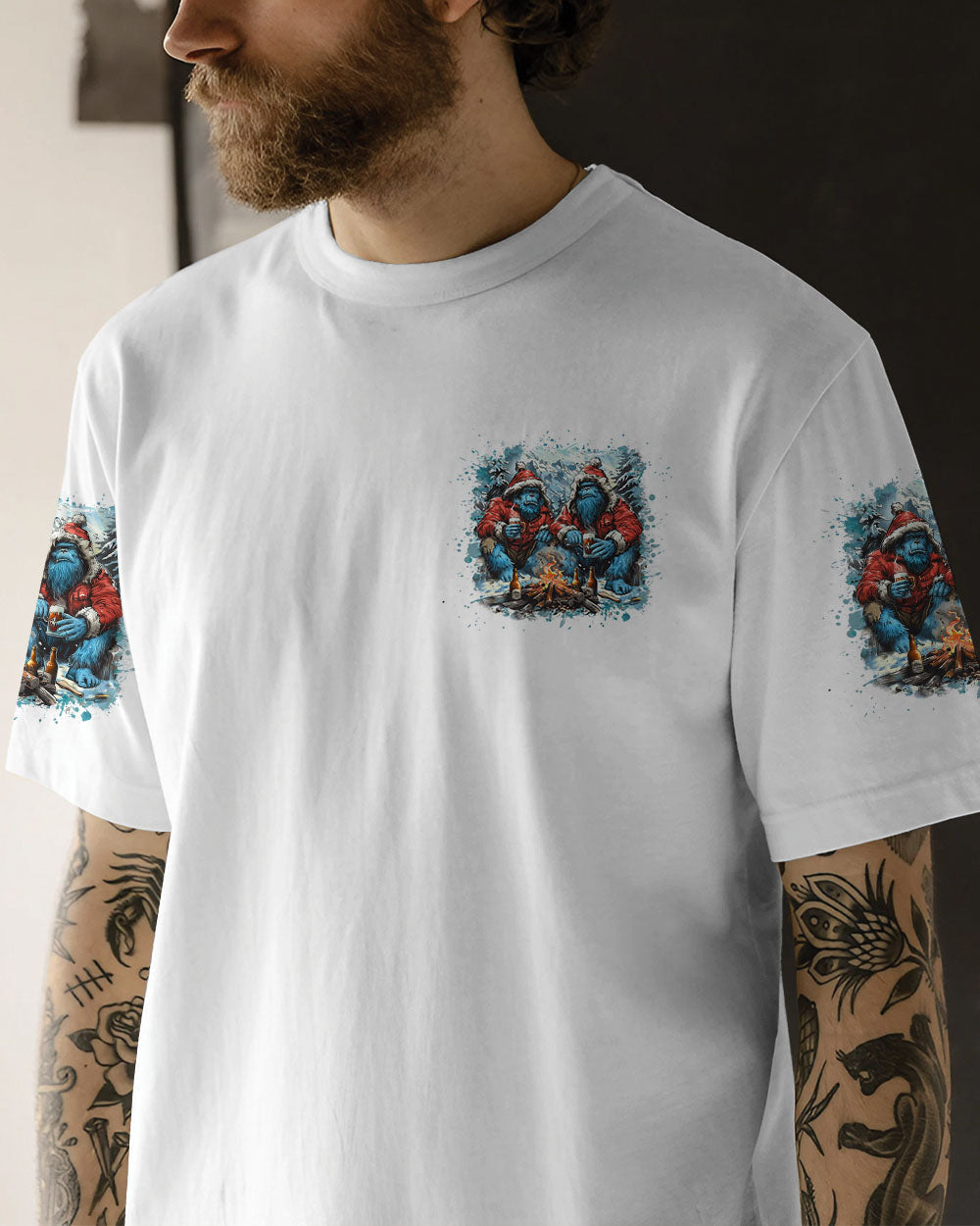 MAKING MEMORIES ONE CAMPFIRE AT A TIME BIGFOOT  ALL OVER PRINT - TLNZ2310241