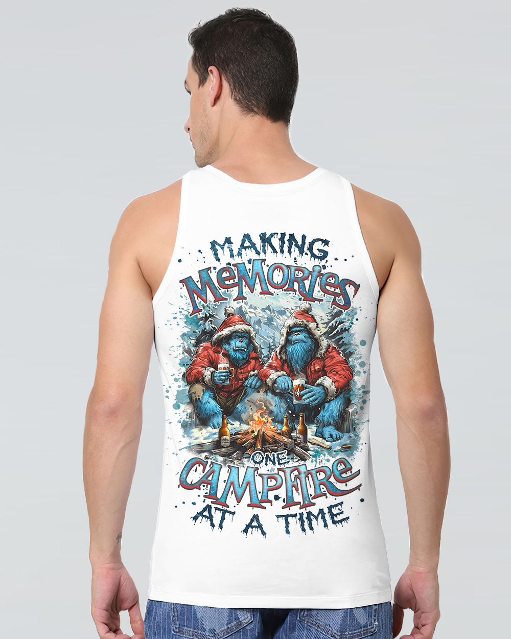 MAKING MEMORIES ONE CAMPFIRE AT A TIME BIGFOOT  ALL OVER PRINT - TLNZ2310241