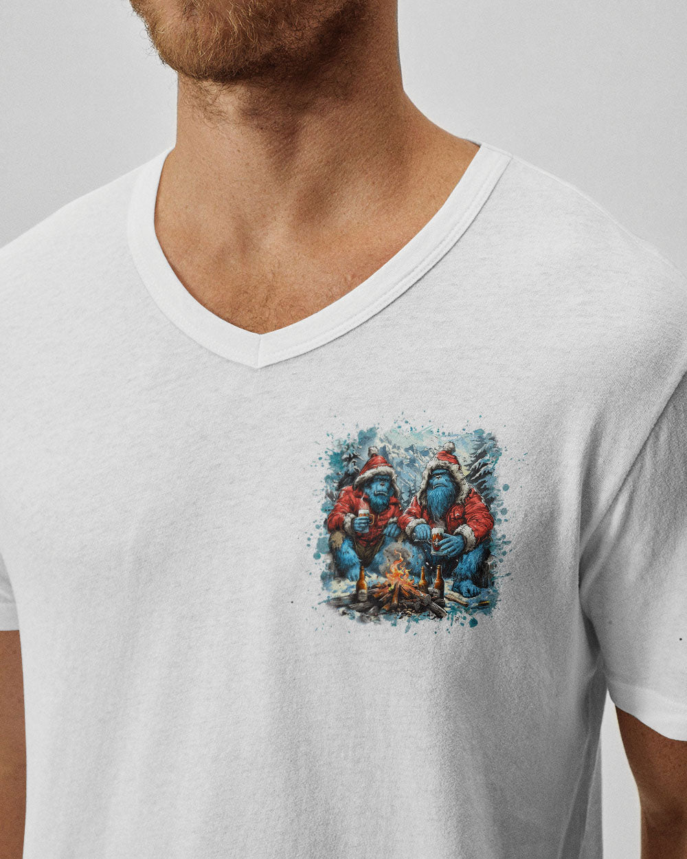 MAKING MEMORIES ONE CAMPFIRE AT A TIME BIGFOOT  ALL OVER PRINT - TLNZ2310241