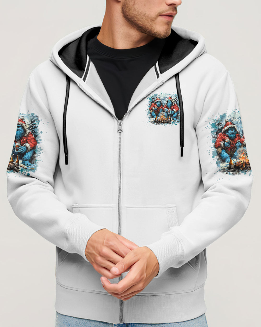 MAKING MEMORIES ONE CAMPFIRE AT A TIME BIGFOOT  ALL OVER PRINT - TLNZ2310241