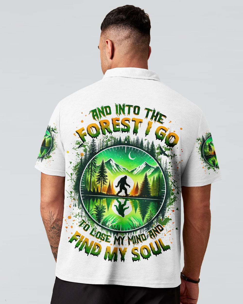 AND INTO THE FOREST I GO BIGFOOT ALL OVER PRINT - TLNZ2412244