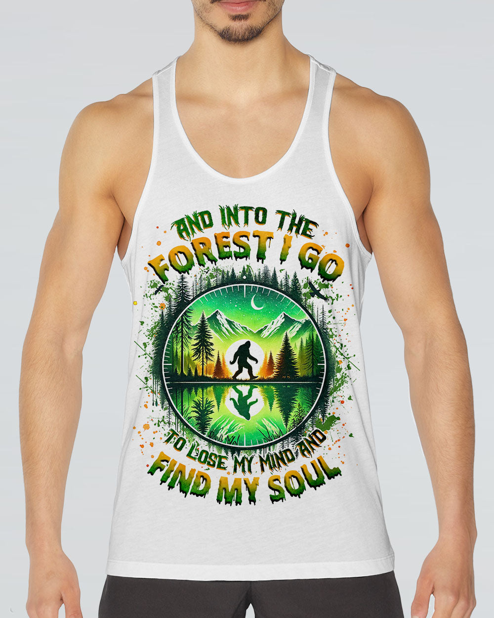AND INTO THE FOREST I GO BIGFOOT ALL OVER PRINT - TLNZ2412244