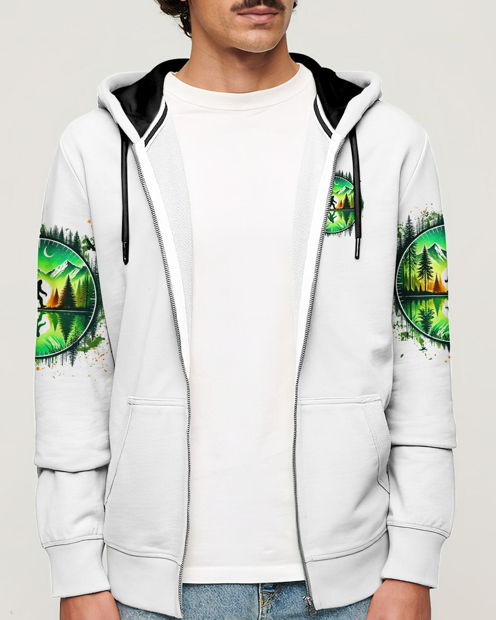 AND INTO THE FOREST I GO BIGFOOT ALL OVER PRINT - TLNZ2412244