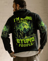 I'M HIDING FROM STUPID PEOPLE BIGFOOT ALL OVER PRINT - TLNZ2702254