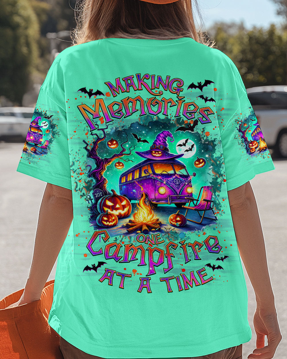 MAKING MEMORIES ONE CAMPFIRE AT A TIME HALLOWEEN ALL OVER PRINT - TLNZ2708241