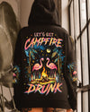 LET'S GET CAMPFIRE DRUNK FLAMINGO ALL OVER PRINT - TLNZ2808251