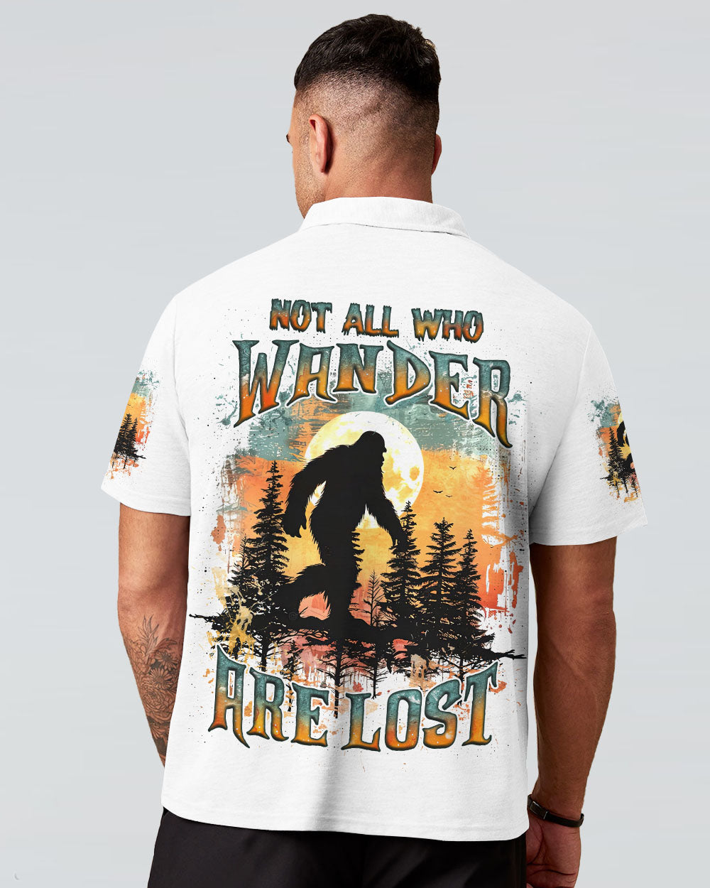NOT ALL WHO WANDER ARE LOST BIGFOOT  ALL OVER PRINT - TLNZ3010243