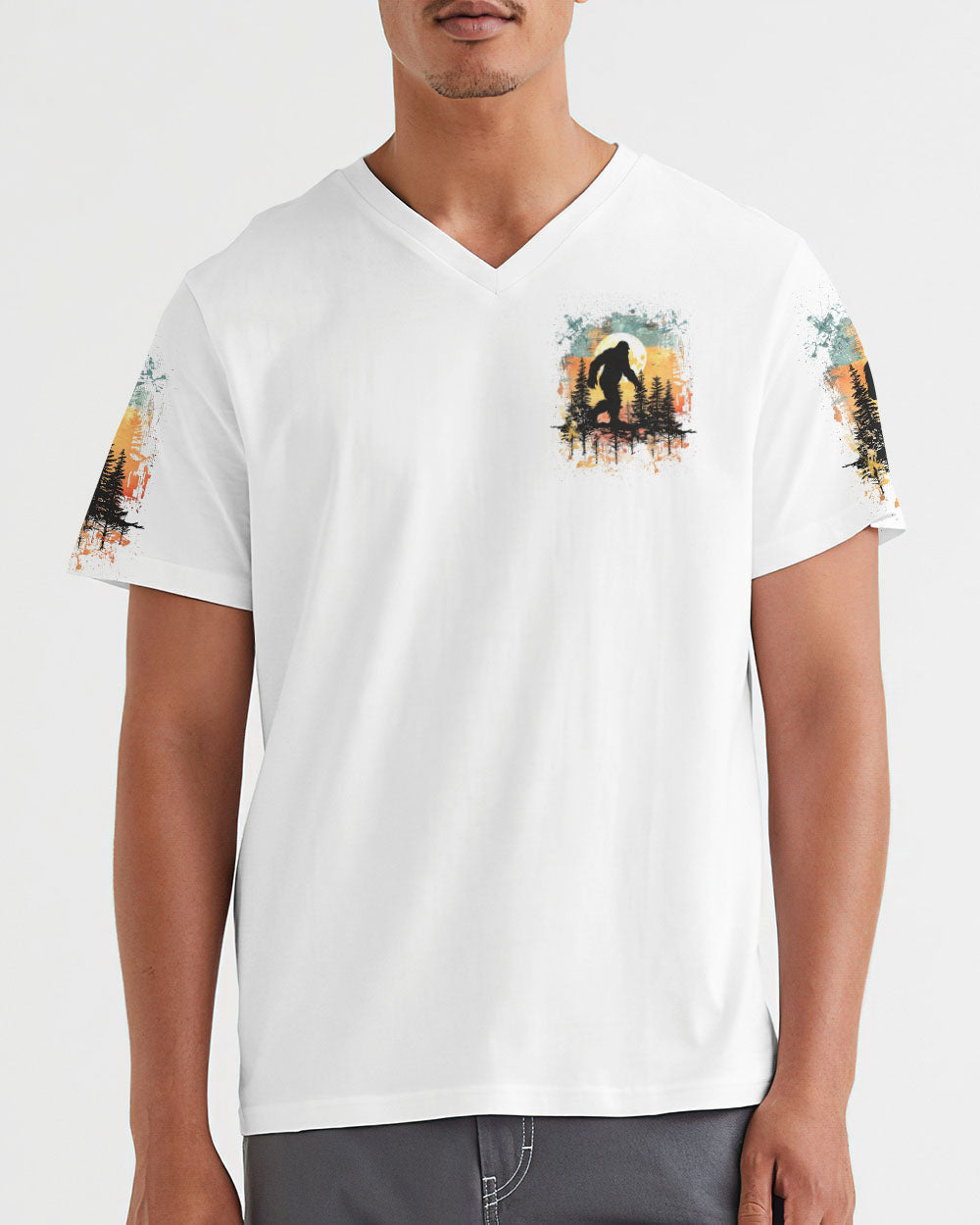 NOT ALL WHO WANDER ARE LOST BIGFOOT  ALL OVER PRINT - TLNZ3010243