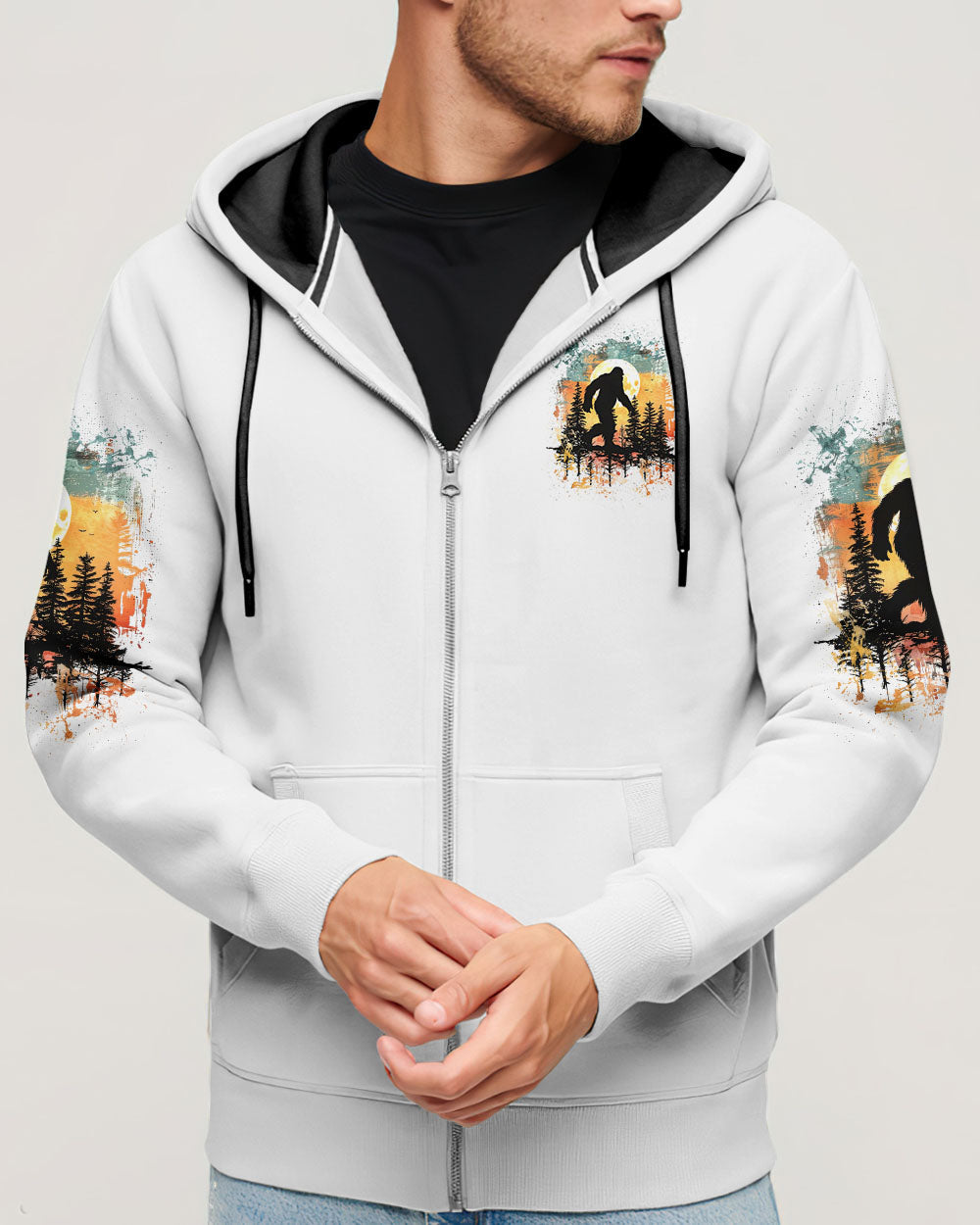 NOT ALL WHO WANDER ARE LOST BIGFOOT  ALL OVER PRINT - TLNZ3010243