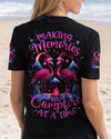 MAKING MEMORIES ONE CAMPFIRE AT A TIME FLAMINGO CHRISTMAS  ALL OVER PRINT - TLNZ3110242